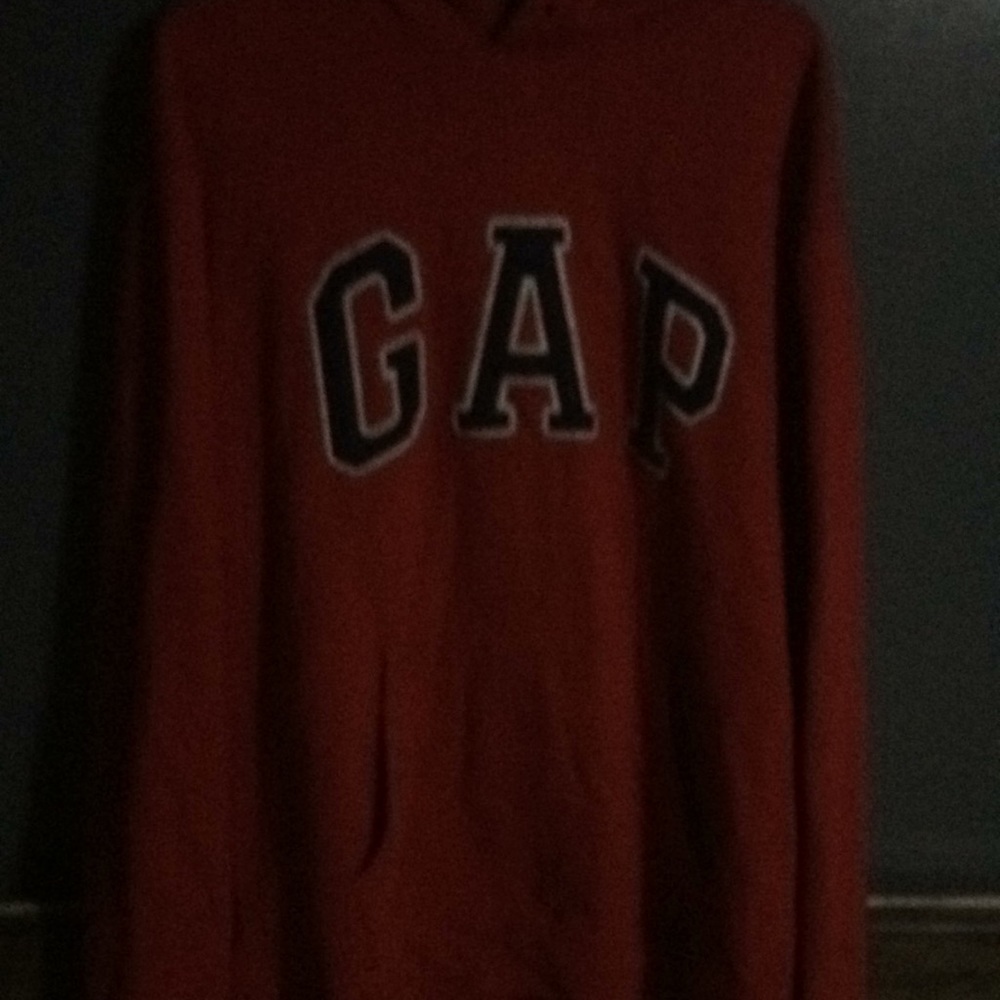 A red gap hoodie